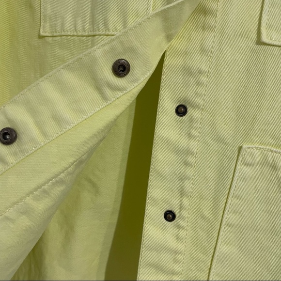 Universal Thread Long Sleeve Yellow Chore Denim Jacket - Picture 4 of 7